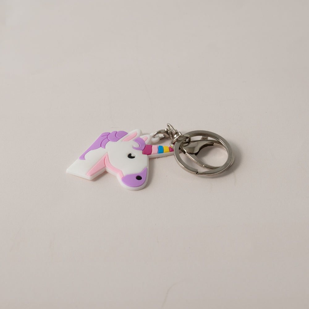 Keychain Silicone - UNICORN HEAD